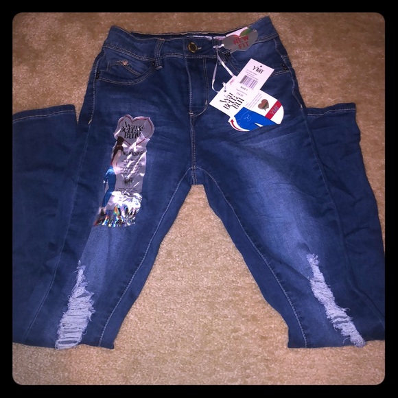 YMI Denim - YMI high rise ripped jeans